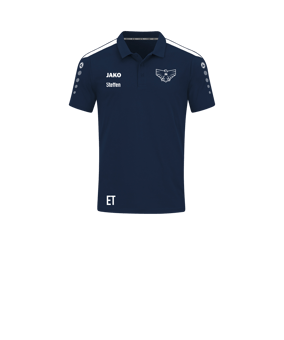 JAKO Power Poloshirt Kids Blau F900