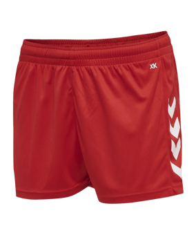 Hummel hmlCORE XK Poly Short Damen Rot F3062 - rot