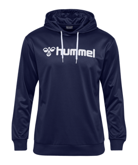 Hummel Logo Hoody Blau F7026 - blau