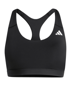 adidas Optime Essentials Workout Sport-BH Damen Schwarz - schwarz
