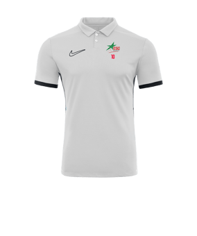 Polo Nike Academy 25 blanc F100 