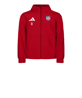 adidas Entrada 26 Jacke Kids Rot