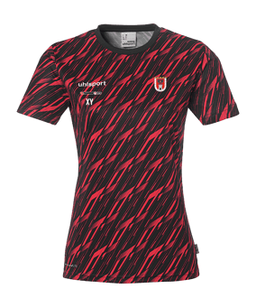uhlsport Progressive 28 T-Shirt Damen Schwarz F08