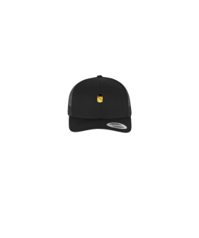 Merch Retro Trucker Cap Black