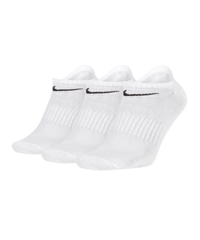Nike Everyday LW No-Show Socken 3er Pack F100 - weiss