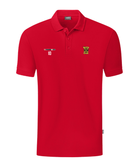 JAKO Organic Polo Shirt Rot F100