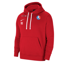 Nike Park 20 Fleece Hoody Rot Weiss F657