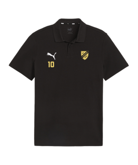 PUMA teamGOAL Casuals Poloshirt Schwarz F03