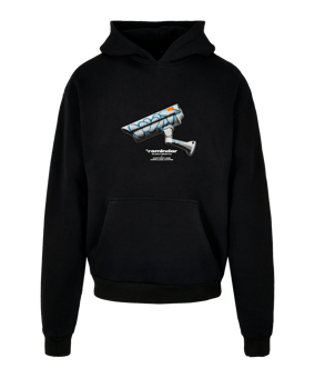 Mister Tee CCTV Oversized Hoody Schwarz - schwarz