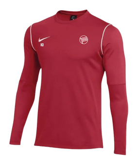 Nike Park 20 Sweatshirt Rot Weiss F657