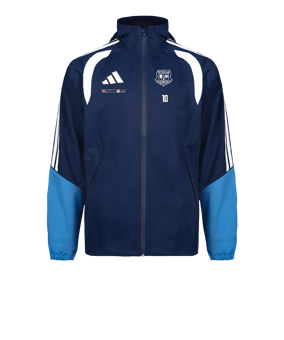 adidas Tiro 26 League Regenjacke Dunkelblau