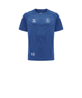Hummel hmlCORE XK Poly T-Shirt Kids Blau F7045