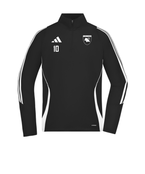 adidas Tiro 24 Trainingstop Schwarz Weiss