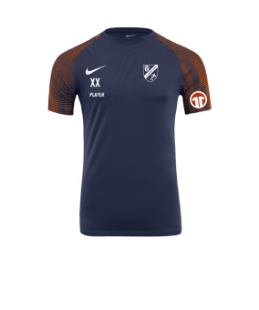 Nike Academy Trikot Blau Rot F411