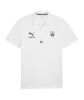 PUMA teamGOAL Casuals Poloshirt Weiss F04