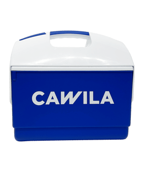 Cawila LIGA SportsCARE Eisbox | blau | 10 Liter