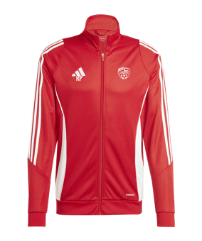 adidas Tiro 24 Trainingsjacke Rot Weiss