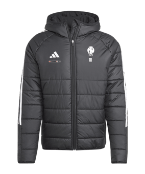 adidas Tiro 24 Winterjacke Schwarz Weiss
