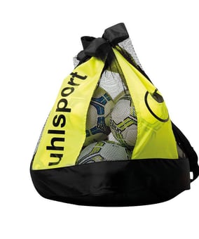 uhlsport Ballbag Balltasche 12 Bälle Schwarz F02 - schwarz
