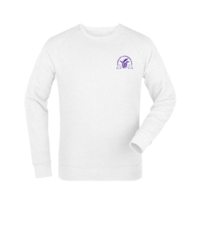 Merch Roller Sweatshirt White | #Jugendgarde