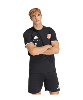 adidas Entrada 26 T-Shirt Schwarz