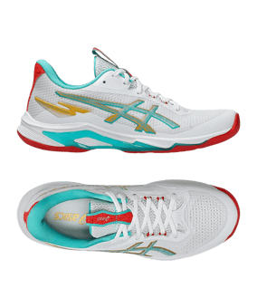 Asics Netburner Ballistic FF 4 Damen Weiß - weiss
