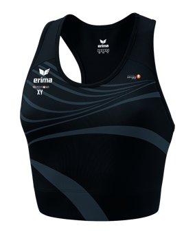 Erima Racing Sport-BH Damen Schwarz