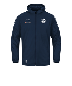 JAKO Team 2.0 Allwetterjacke Dunkelblau F900
