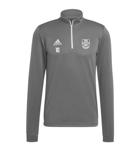 adidas Entrada 22 HalfZip Sweatshirt Grau