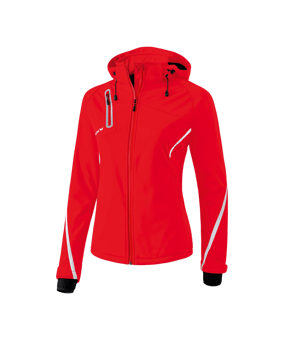 Erima Softshell Jacke Active Wear Damen Rot - rot