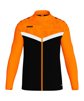 JAKO Iconic Polyester Jacke Kids Schwarz F807 - schwarz