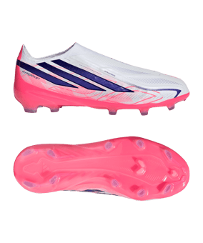 adidas F50 Hyperfast Elite LL FG Chaos vs Control Enfants Blanc - blanc