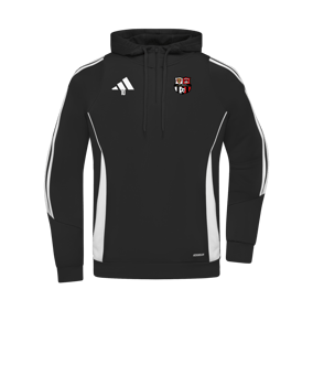 Sweat à capuche adidas Tiro 24 noir blanc 