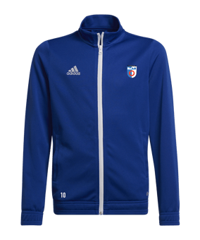 adidas Entrada 22 TK Trainingsjacke Kids Blau