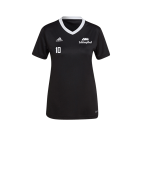 adidas Entrada 22 Trikot Damen Schwarz Weiss