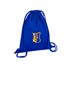 Merch Organic Premium Cotton Gymsack Bright Royal