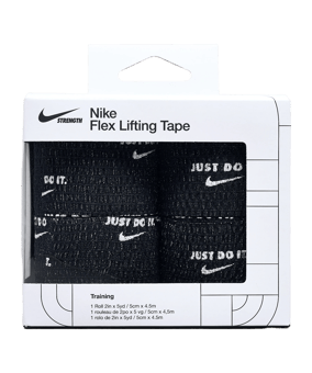 Nike Flex Lifting 4er Pack Tape Schwarz Fjs10 - schwarz