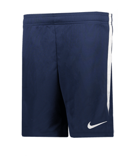 Nike Dri-FIT Knit Short Kids Blau Weiss F410 - blau