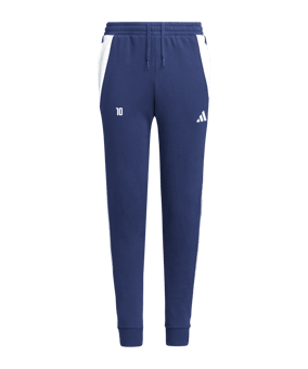 adidas Tiro 24 Baumwolhose Kids Blau Weiss