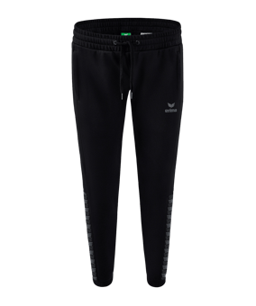 Erima Team Essential Jogginghose Damen Schwarz - schwarz