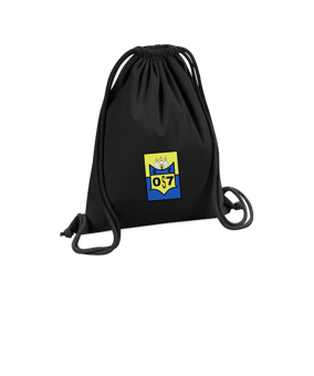 Merch Organic Premium Cotton Gymsack Black