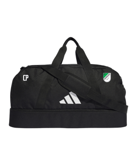 adidas Tiro League Duffel Bag Gr. M Schwarz Weiss