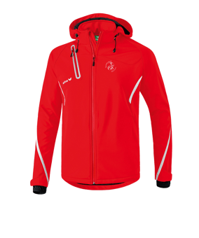 Erima Softshell Jacke Active Wear Kids Rot