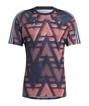 adidas Tiro Trikot Rot Blau - blau