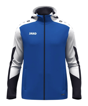 JAKO Dynamic Kapuzenjacke Blau F405 - blau