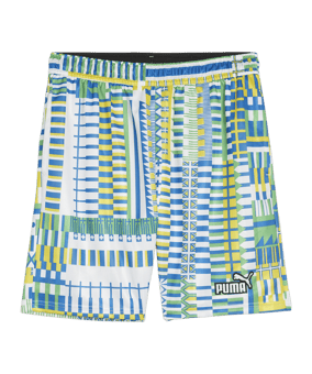 PUMA FanwearCapsule Short Grün Gelb F15 - gruen