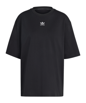 adidas Originals Ess. Boyfriend T-Shirt Schwarz - schwarz