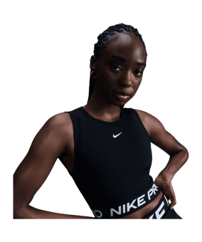 Nike Pro 365 Crop Débardeur Femmes Noir C010 - noir