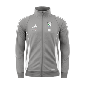 adidas Tiro 24 Trainingsjacke Grau Weiss
