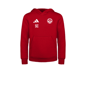 adidas Entrada 26 Hoody Kids Rot